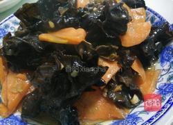 胡萝卜炒木耳的做法图解5