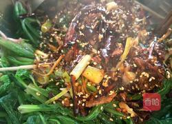 芝麻油呛菠菜的做法图解13
