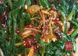 芝麻油呛菠菜的做法图解15