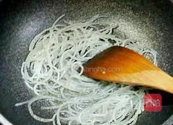 韭菜炒粉丝的做法图解4