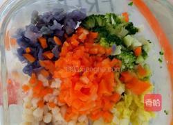 宝宝辅食什锦豆腐的做法图解2