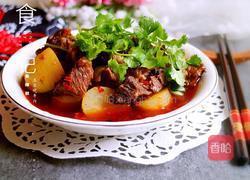 土豆烧牛腩的做法图解11