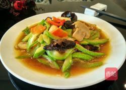西葫芦炒口蘑的做法图解6