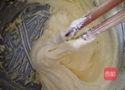 拼色蔓越莓饼干的做法图解4