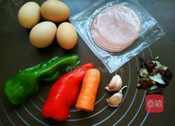 火腿涨蛋的做法图解1