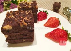 核桃巧克力布朗尼的做法图解1