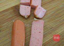 小炒脆皮肠的做法图解6