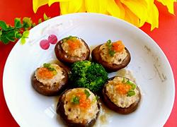 虾仁瘦肉酿香菇