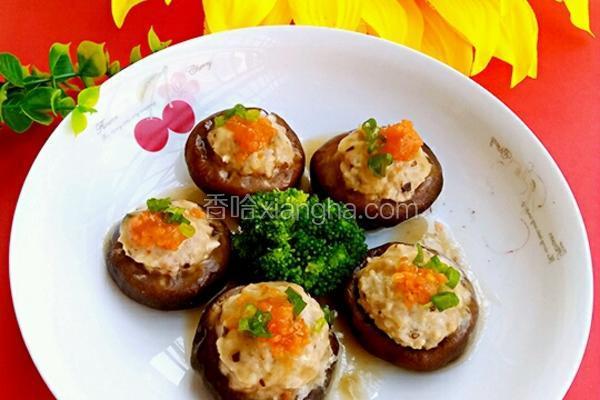 虾仁瘦肉酿香菇