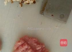 虾仁瘦肉酿香菇的做法图解3