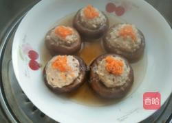 虾仁瘦肉酿香菇的做法图解7