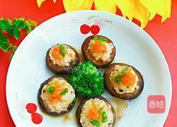 虾仁瘦肉酿香菇的做法图解10