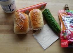 快速早餐汉堡的做法图解2