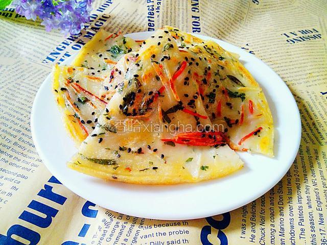 三蔬煎饼
