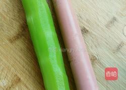 莴苣丝炒火腿丝的做法图解1