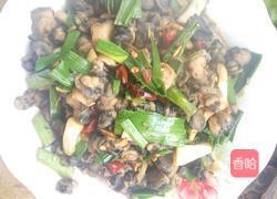 螺丝肉炒蒜苗的做法图解6