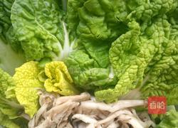 菊花菜炒蟹腿菇的做法图解1