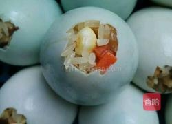 糯米酿鸭蛋的做法图解5