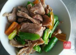 青椒肉片的做法图解5