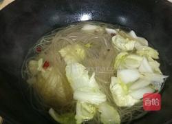 白菜炖粉条的做法图解8