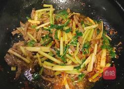 芹菜炒牛肉丝的做法图解9