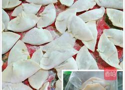 西兰花猪肉鲜虾饺的做法图解6