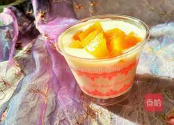 手工芒果酸奶杯的做法图解4