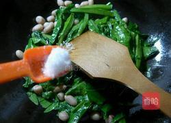 花生米拌油麦菜－的做法图解7