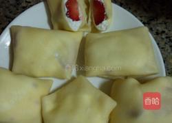 草莓班戟的做法图解4