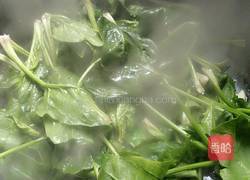 菠菜炒鸡蛋的做法图解6