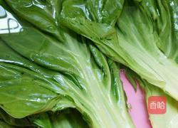 炒厚叶菜的做法图解1