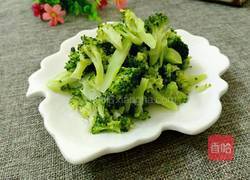 素炒西兰花的做法图解7