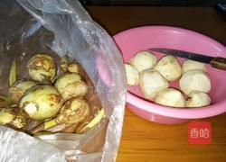 金玉满堂（油炸茨菇)的做法图解1