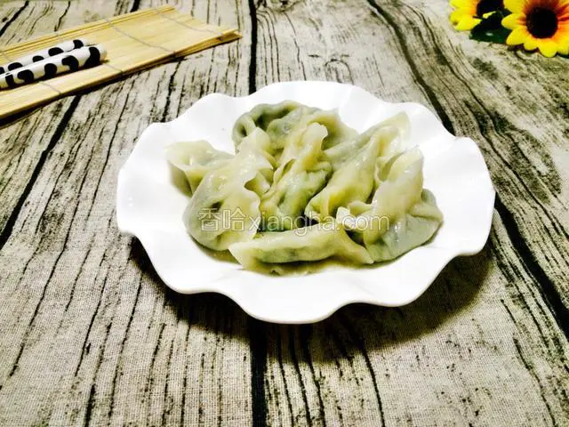 素馅饺子
