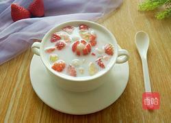 椰香水果小圆子的做法图解11