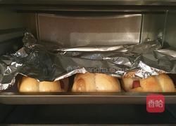 萌兔子酸奶香肠面包的做法图解21