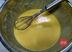 香葱肉松火腿蛋糕卷的做法图解1