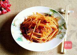 香辣胡萝卜丝的做法图解9