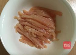 鸡丝炒蒜苔的做法图解6