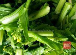 辣椒籽炒菜苔的做法图解1