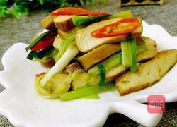 炒攸县香干的做法图解9