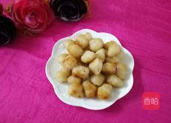 糖炒糯米圆子的做法图解2