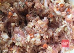 鸡汤蒸蟹粉狮子头的做法图解3