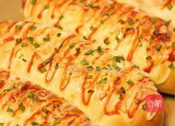 香葱芝士面包的做法图解18