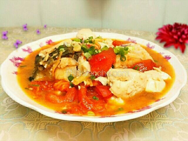 番茄豆腐鱼腩