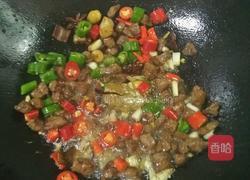 香辣牛牛肉丁的做法图解6