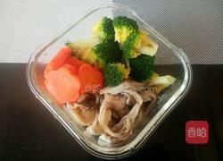 平菇炒西兰花的做法图解8