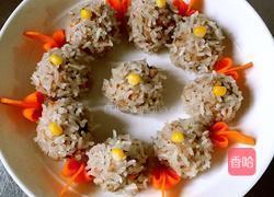 珍珠肉丸子的做法图解3