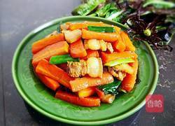 胡萝卜烧肉的做法图解13