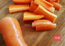 胡萝卜烧肉的做法图解4